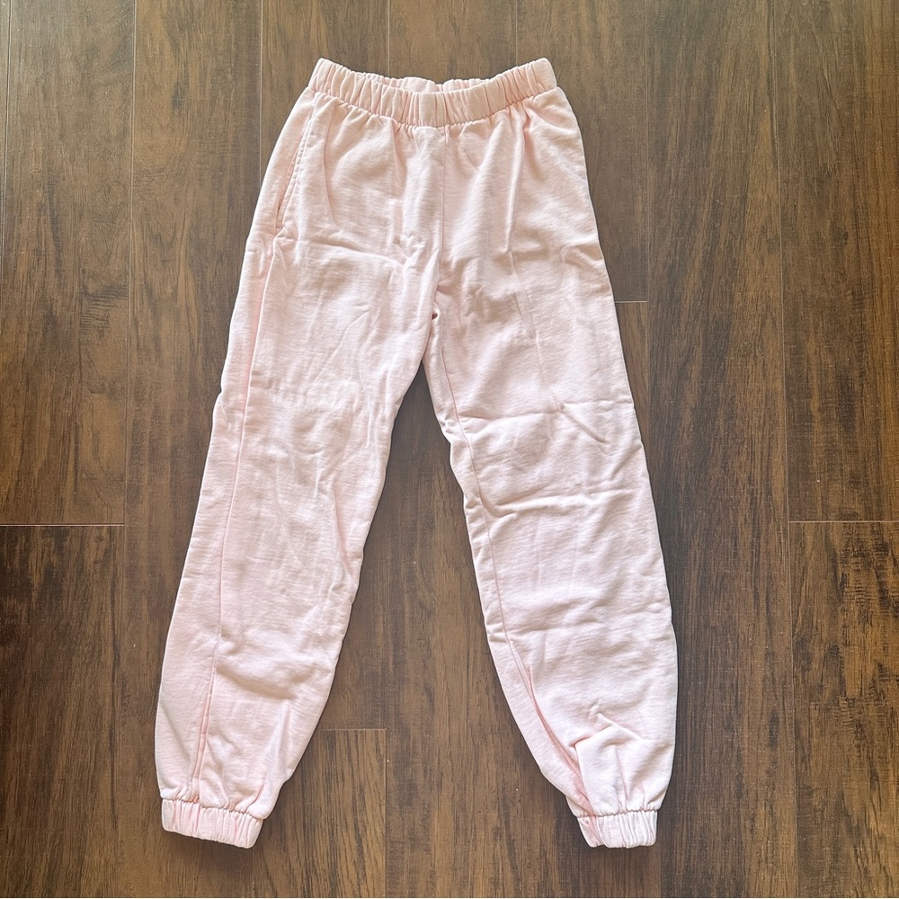 Brandy Melville baby pink sweatpants